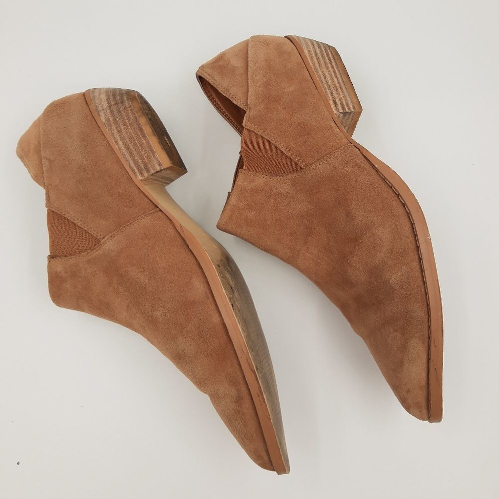 Steve Madden Ankle Booties Size 8.5 Camel Color P… - image 7